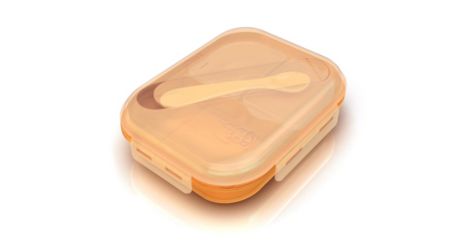 Secure lids that prevent spills and keep container hygienic