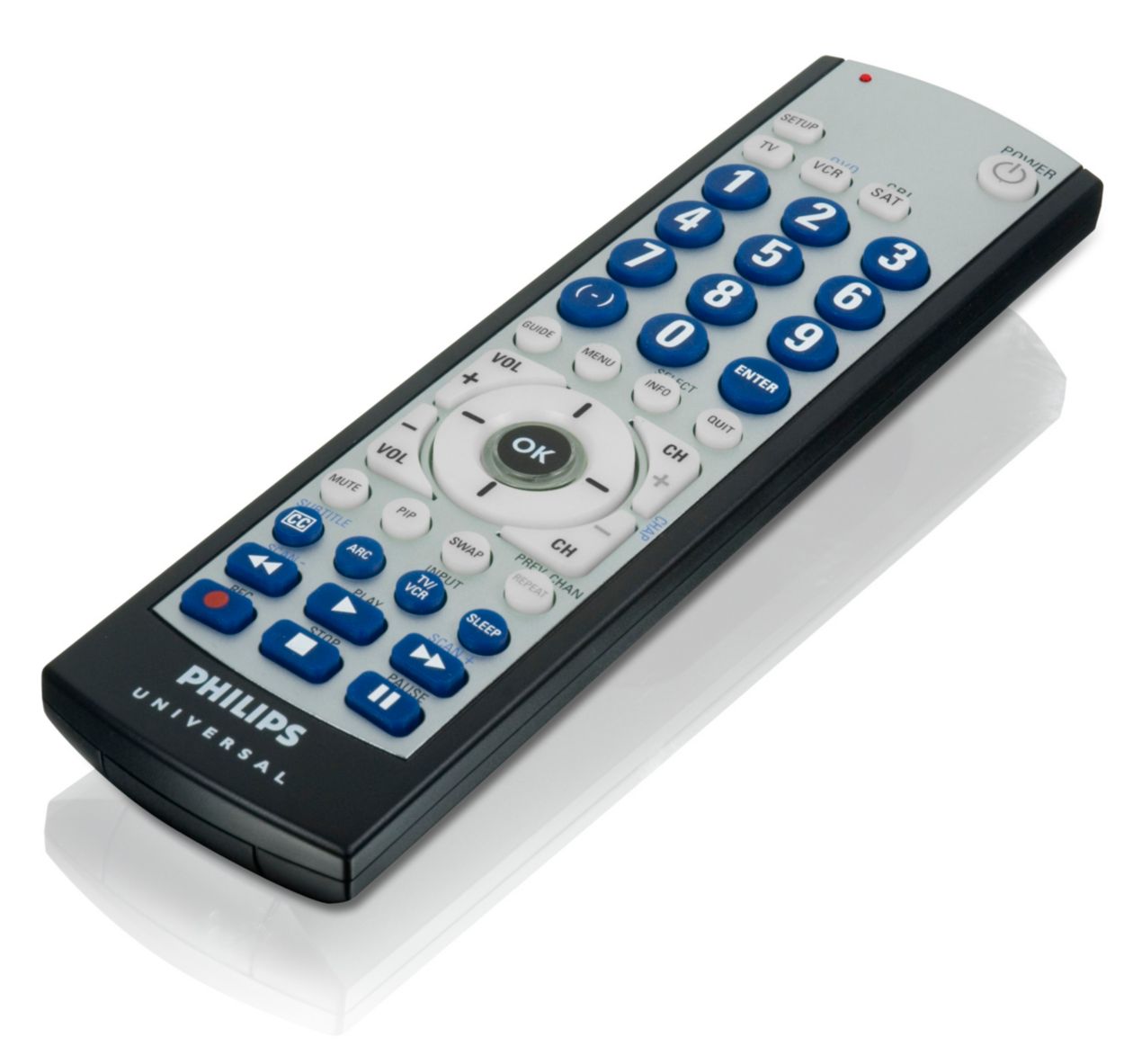 Control remoto universal para Philips TV, control remoto de repuesto para  Philips, no requiere programación ni configuración, cubre casi todas las