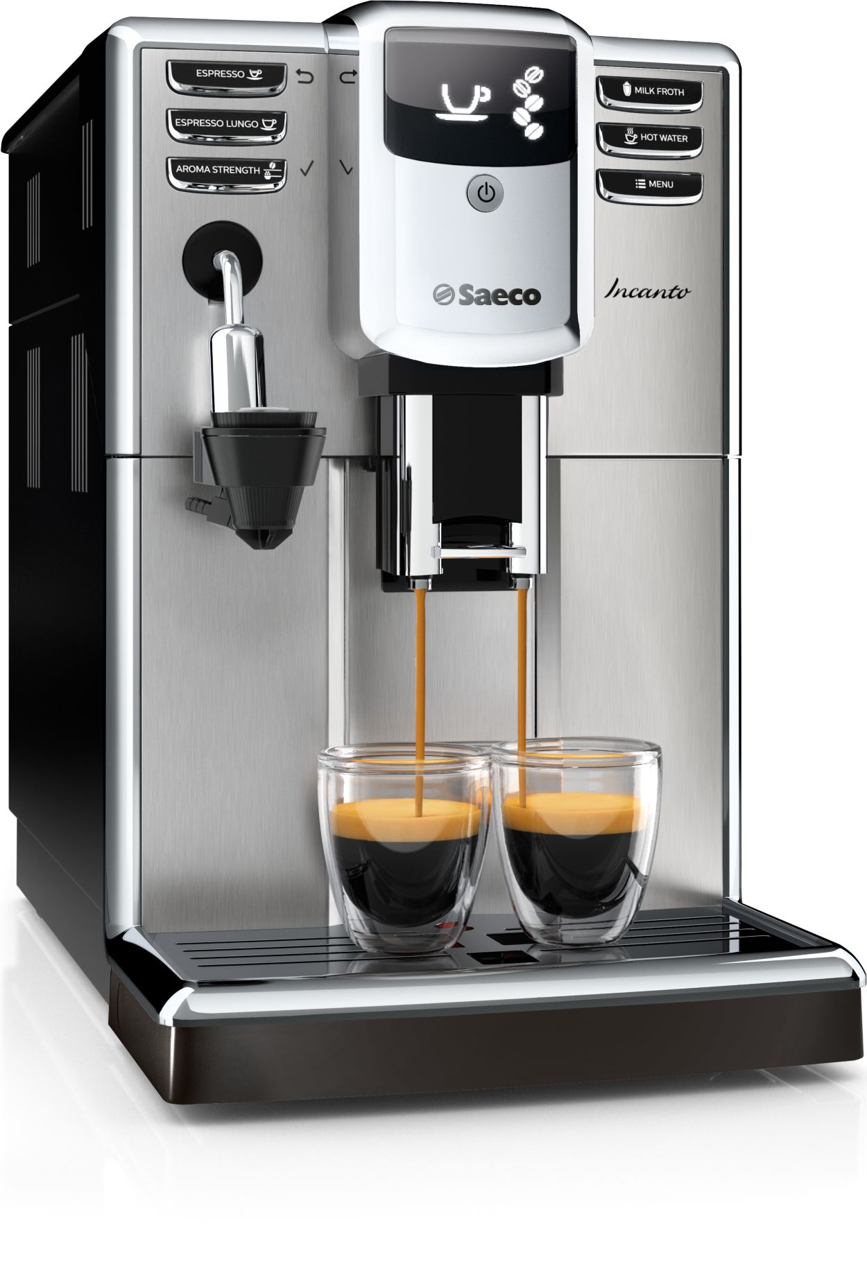 Saeco HD8914/01 - Cafetera Incanto espresso súper automática 4 bebidas ·  Comprar ELECTRODOMÉSTICOS BARATOS en