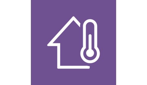 Controle la temperatura de la habitación del bebé