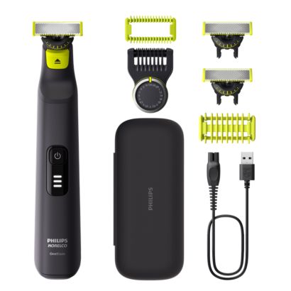 Trim edge & shave any length of hair effortlessly*