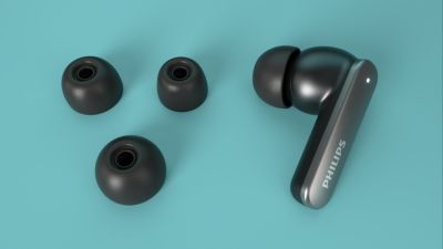 Secure, comfortable in-ear fit