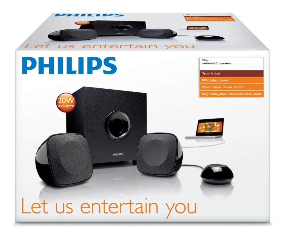 Philips 2024 wired speakers