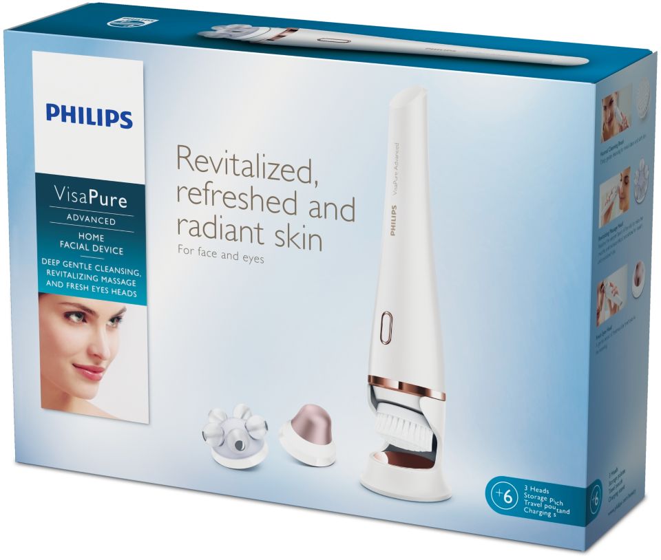 VisaPure Advanced Home Facial Device SC5370/10 | Philips