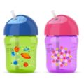 Twist-lid keeps straw hygienic on the go