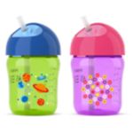 Twist-lid keeps straw hygienic on the go