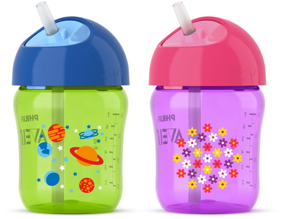 Twist-lid keeps straw hygienic on the go