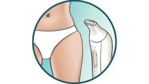 Tête de tondeuse bikini pour plus de précision