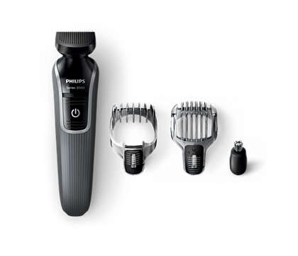 All-in-one beard and hair trimmer