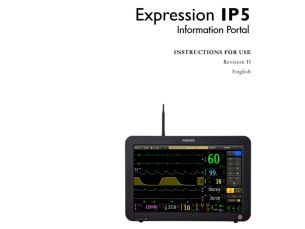 IP5 Operators Manual Manuell