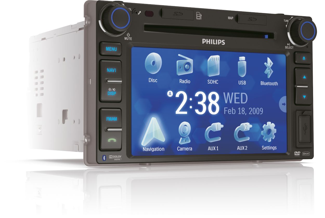 Philips car deals stereo bluetooth