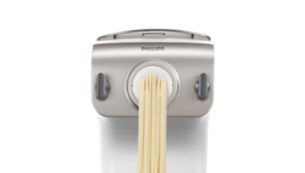  Philips Pasta & Noodle Maker Plus, Integrated Smart Scale  (Black, 8 Pasta Shaping Discs) : Home & Kitchen
