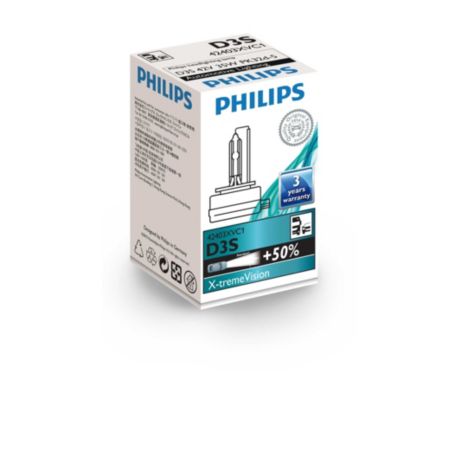 42403XVC1 Xenon X-tremeVision plus Lampadina per fari allo Xenon
