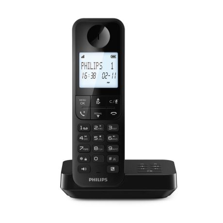 D2751B/12  Telesekreterli kablosuz telefon