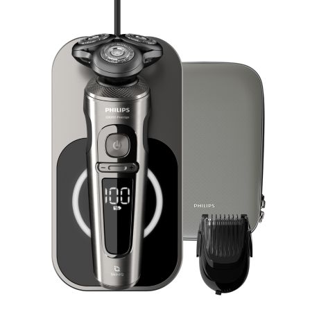 SP9860/16 Shaver S9000 Prestige Parranajokone märkä- ja kuiva-ajoon, Series 9000