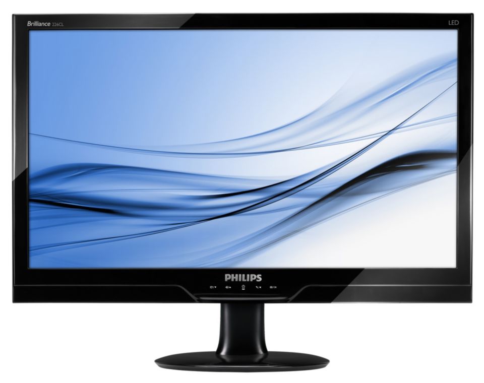 Elegante pantalla LED Full HD con colores naturales