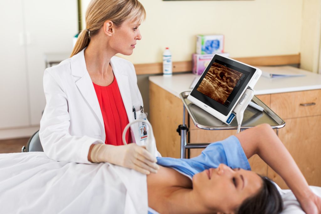 InnoSight ultrasound system breast application