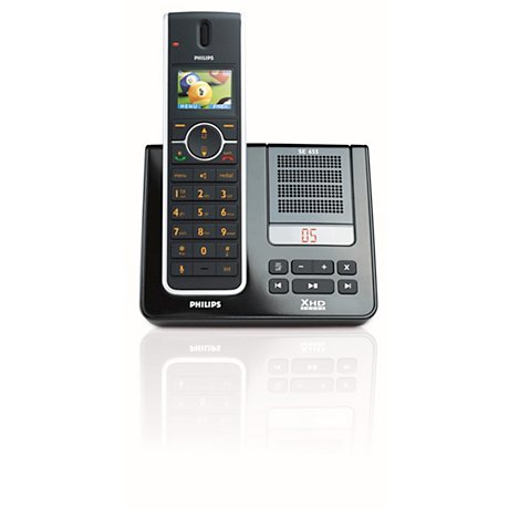 SE6551B/38 Perfect sound Téléphone sans fil avec répondeur