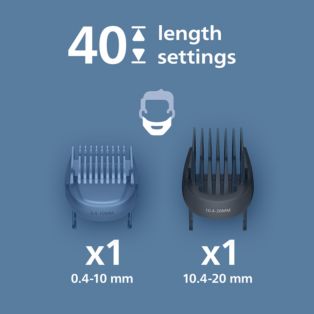 Beard Trimmer 7000 Series Beard styling with hair collector