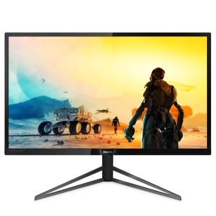 Gaming Monitor Ambiglow 적용 4K HDR 디스플레이