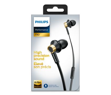 In ear headphones with mic TX2BK 00 Philips