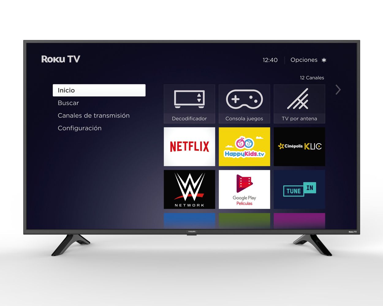 Más que un Smart TV, un Roku TV.