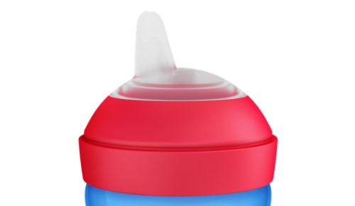 Blød drikketud, der tåler bid, til voksende tænder