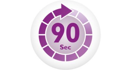 Microwave steam sterilizing ready in just 90 seconds