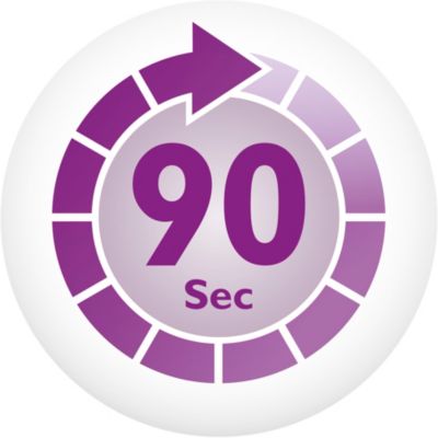 Microwave steam sterilising ready in just 90 seconds