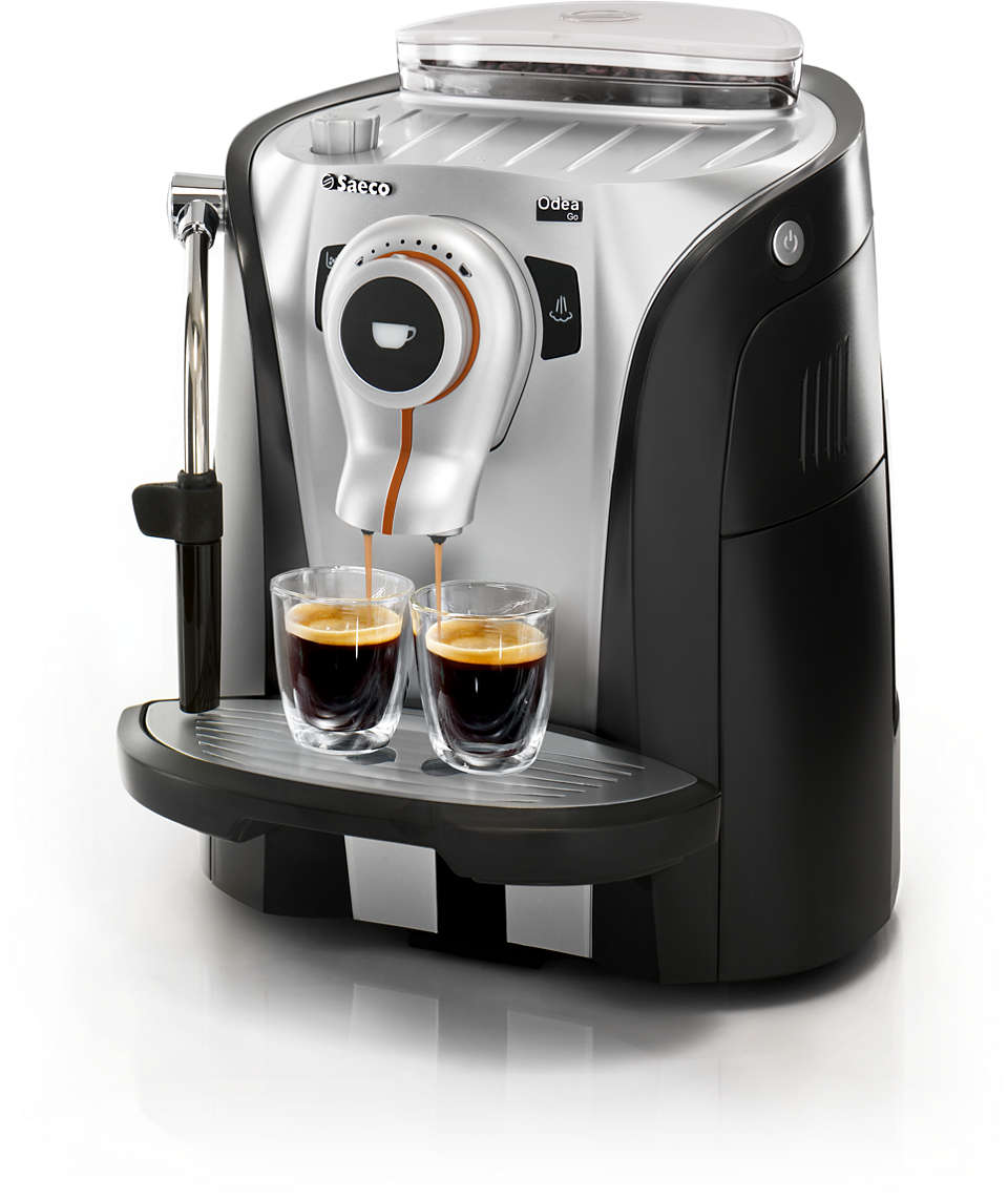 Le plaisir de l'espresso dans une conception tendance et pratique
