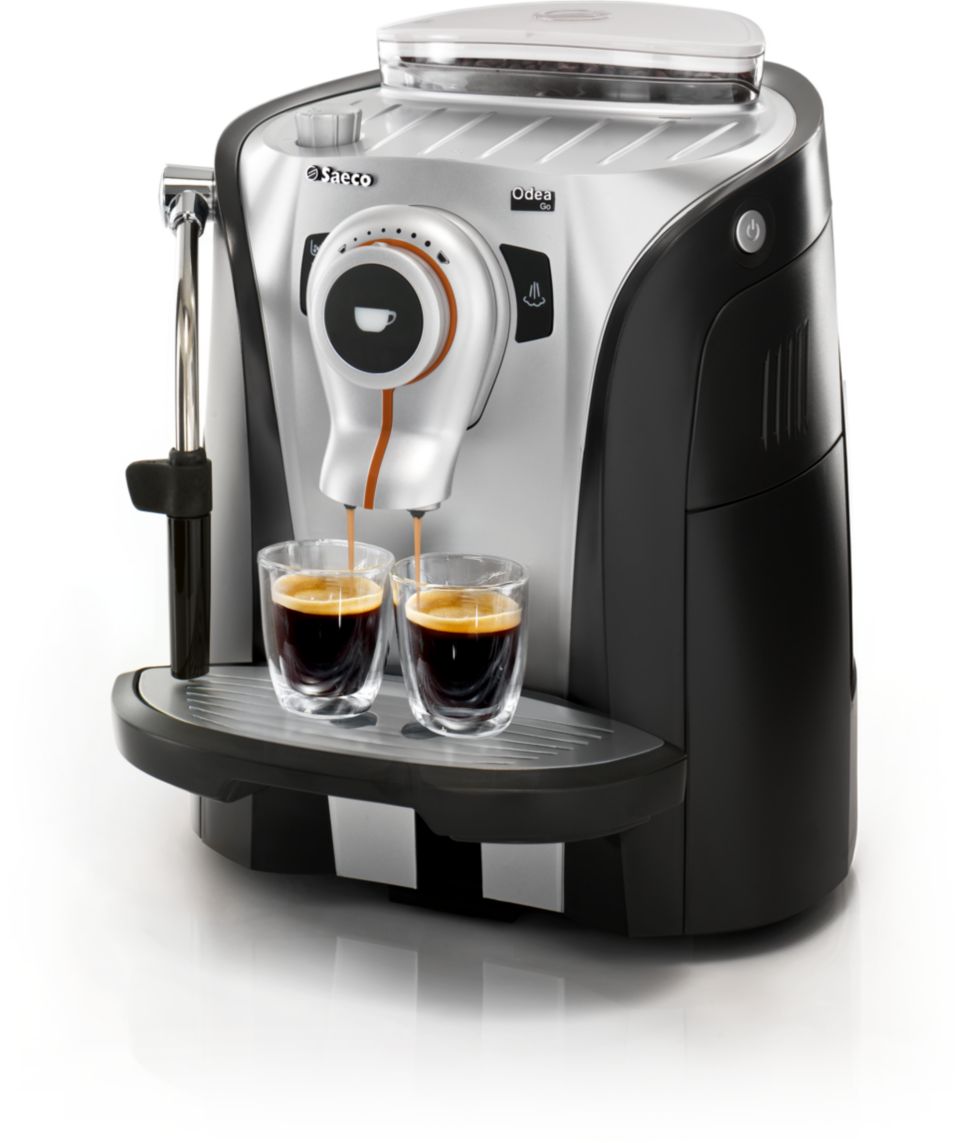 Macchinetta per Caffé espresso automatica Macinacaffé incorporato SAECO  Black go