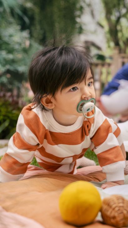 80% materiału pochodzenia roślinnego w smoczkach Philips Avent