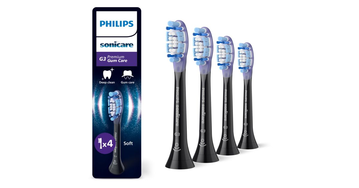 Philips Sonicare Premium Gum Care 4-balenie kefkových nadstavcov HX9054/88 - hlavný produktový obrázok Philips