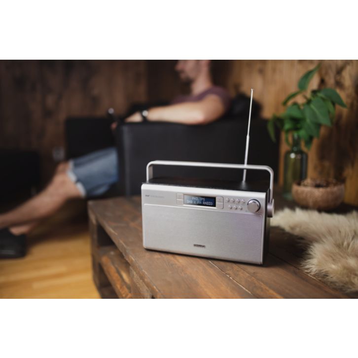 Great sound from DAB+ radio anywhere