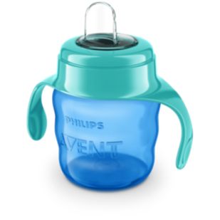 Philips Avent Bình tập uống 200ml (6M+), màu xanh