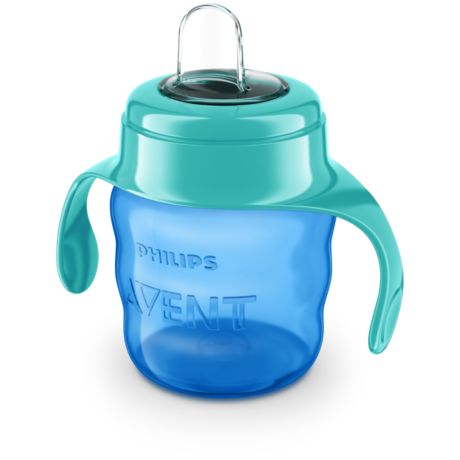 SCF551/05 Philips Avent Philips Avent Bình tập uống 200ml (6M+), màu xanh