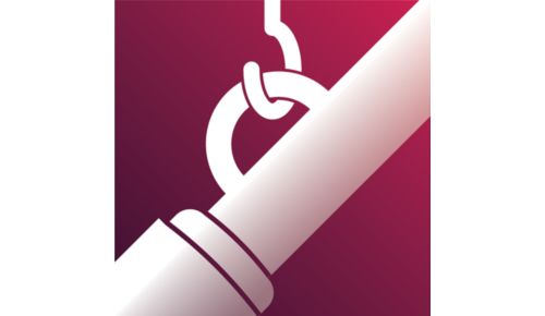 Aufhängeöse für bequeme Aufbewahrung