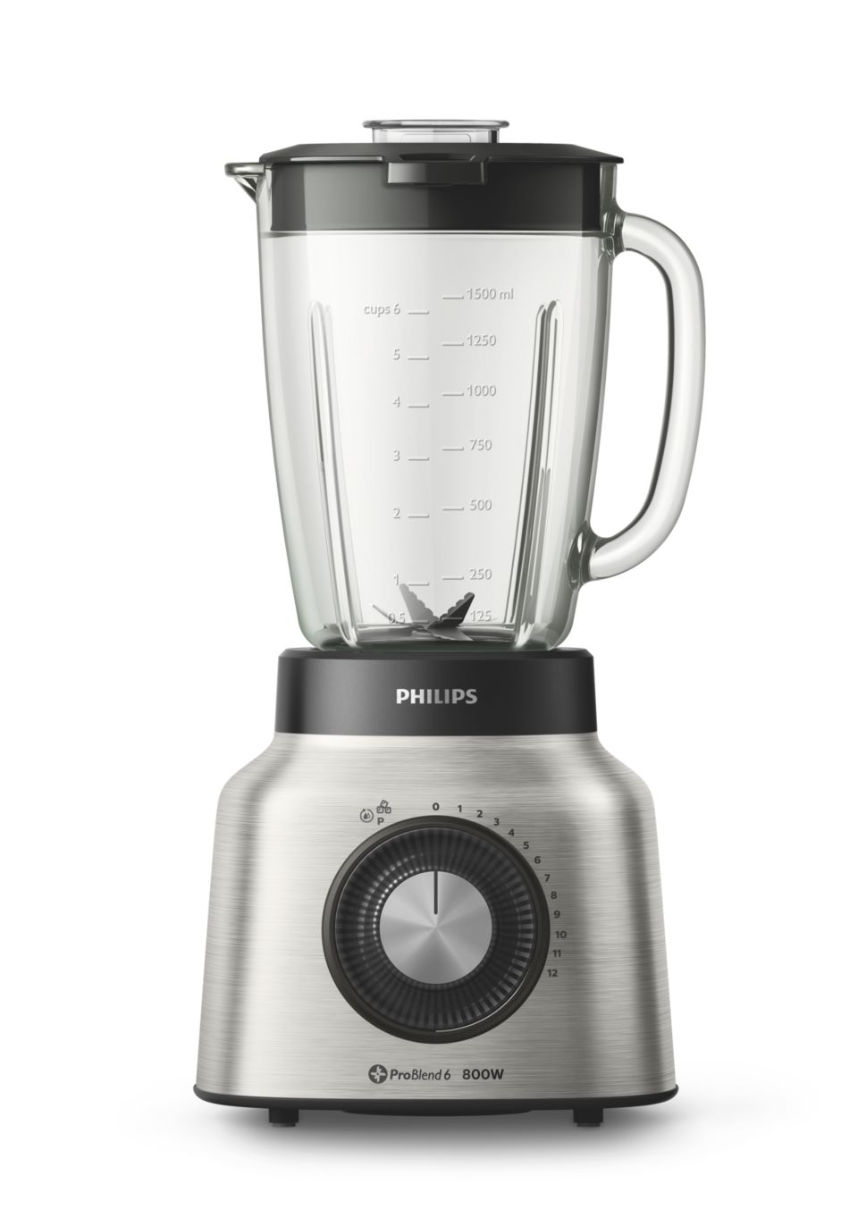 Licuadora Philips Viva Collection HR2134 2.4 L blanca con jarra de