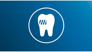 Za globinsko čiščenje odstrani do 10-krat več zobnih oblog*