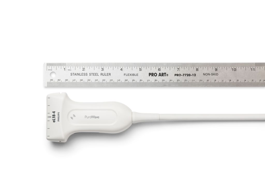 eL18-4 EMT Ultrabreitband-Linear-Schallkopf mit PureWave Kristalltechnologie