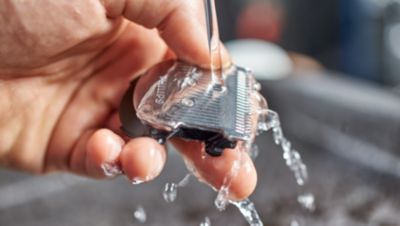 Einfacher und gleichmäßiger Haarschnitt