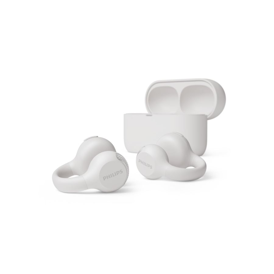 Ear-cuff style. Open-ear fit.