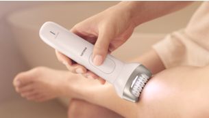 Hladká pokožka až po dobu 4 týdnů díky epilaci