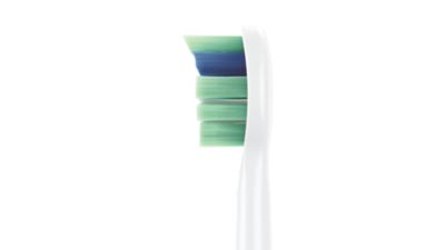 Plaque control brush head