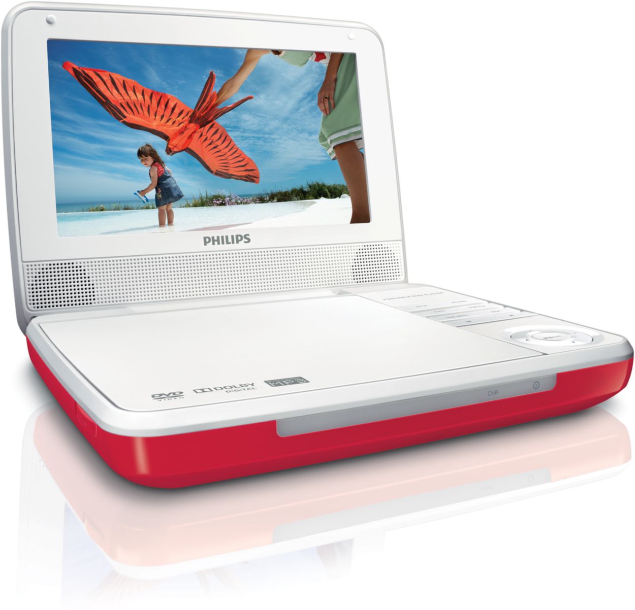 Portable DVD Player PET741R/17 | Philips