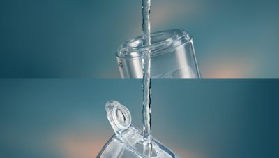 250-mililitrska posoda za vodo z enostavnim polnjenjem za celovito čiščenje v 60 sekundah***