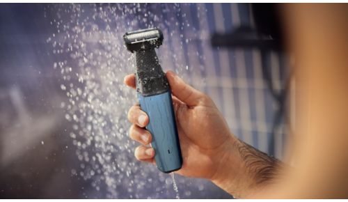 Kropstrimmeren kan bruges i vand