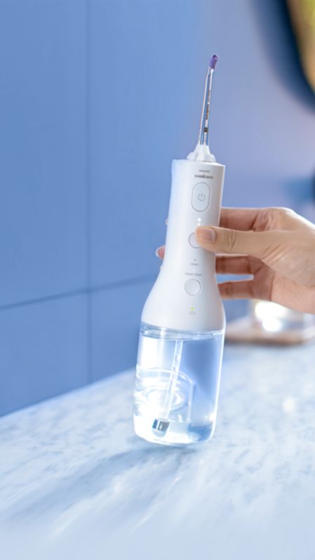 Bannière de Power Flosser sans fil