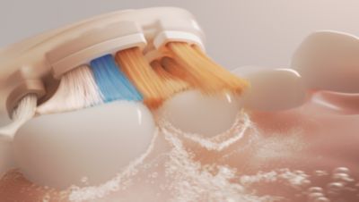 Action de fluide Philips Sonicare
