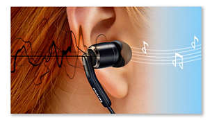Geräuschisolierende Kopfhörer für minimale Umgebungsgeräusche